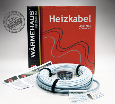 Нагревательный кабель Warmehaus CAB 11W Thin 10 м. 110 Вт. - фото 1 - id-p136649287
