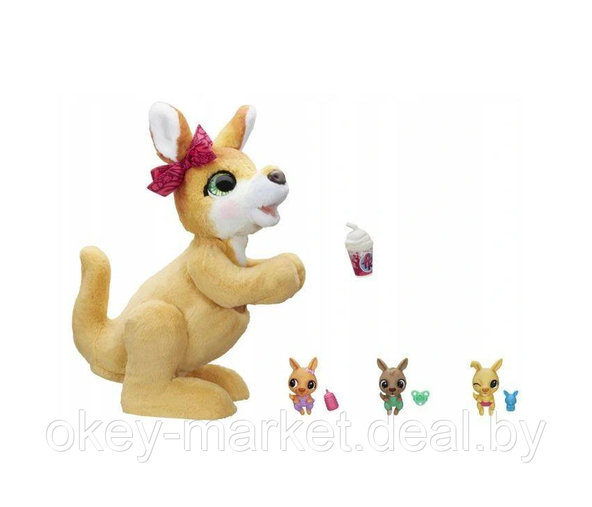 Интерактивная игрушка Hasbro Furreal Friends Джоси Кенгуру E6724 - фото 5 - id-p136654813