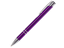 Ручка шариковая, COSMO HEAVY, металл, фиолетовый/серебро