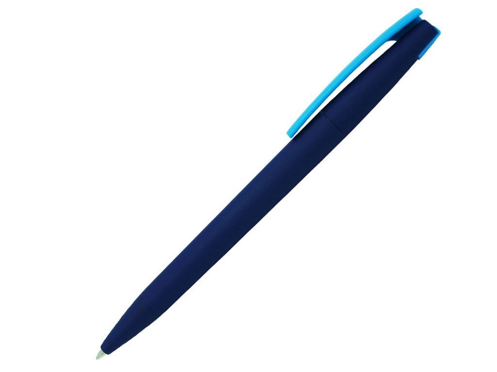Ручка шариковая, пластик, софт тач, синий/голубой, Z-PEN Color Mix