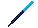 Ручка шариковая, пластик, софт тач, синий/голубой, Z-PEN Color Mix, фото 2