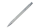 Ручка шариковая, COSMO Soft Touch, металл, светло-серый, фото 2
