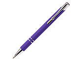 Ручка шариковая, COSMO Soft Touch, металл, фиолетовый, фото 2