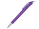 Ручка шариковая, пластик, фиолетовый, прозрачный Focus, фото 2