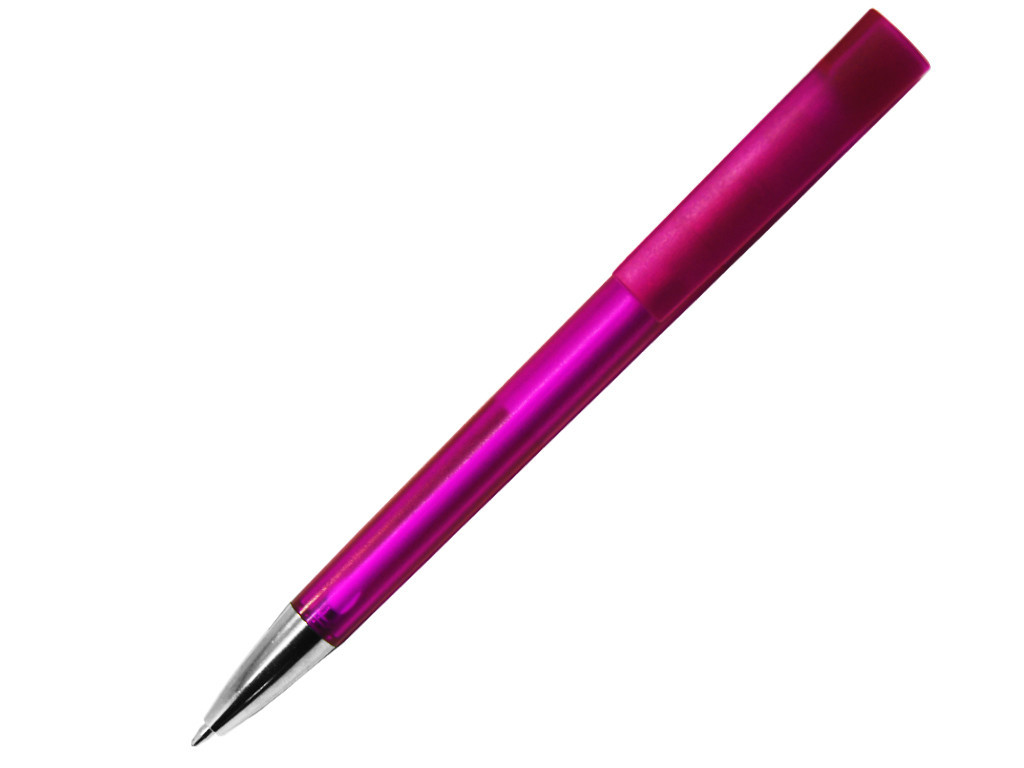 Ручка шариковая, пластик, фрост, розовый/серебро, Z-PEN - фото 2 - id-p136662688