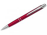 Ручка шариковая, металл, Marietta, красный/серебро, фото 2
