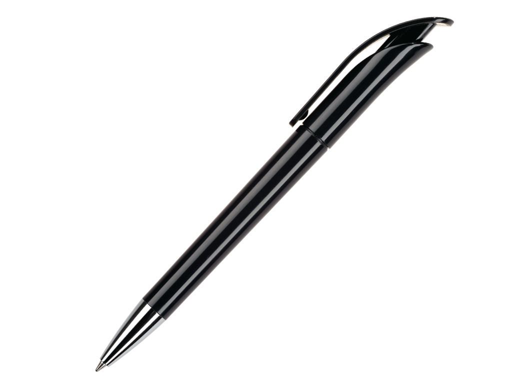 Ручка шариковая, пластик, черный Focus