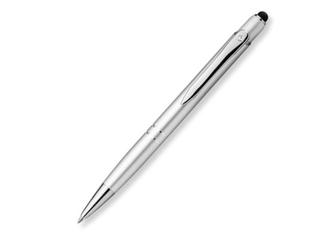 Ручка шариковая, металл, серебро Marietta Touch - фото 1 - id-p136661564