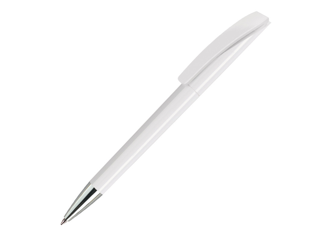 Ручка шариковая, пластик, белый Evo
