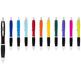 Прорезиненная шариковая ручка Nash, фото 6