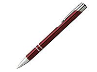 Ручка шариковая, COSMO HEAVY, металл, бордовый/серебро