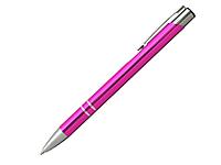 Ручка шариковая, COSMO HEAVY, металл, розовый/серебро
