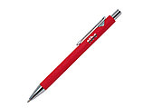 Ручка шариковая, Prestige, софт тач, металл, красный/серебро, фото 3
