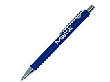 Ручка шариковая, Prestige, софт тач, металл, синий/серебро, фото 3