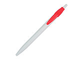 Ручка шариковая, Simple, пластик, белый/красный, фото 2