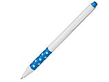 Ручка шариковая, пластик, белый/голубой, Pixel, фото 2