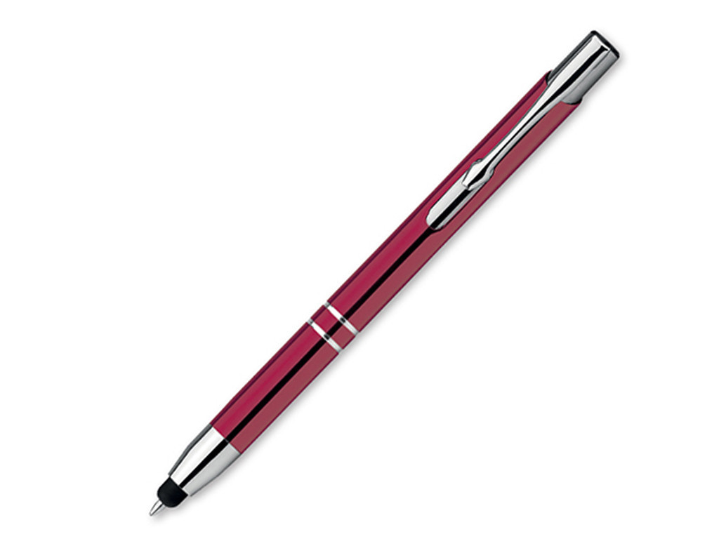 Ручка шариковая, металл, бордовый Oleg Touch - фото 1 - id-p136661081