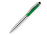 Ручка шариковая, металл, зеленый Viera
