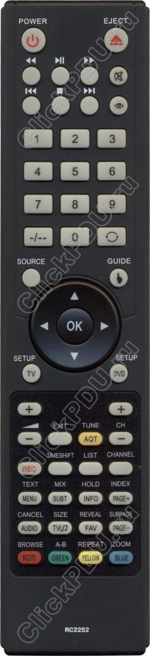Пульт телевизионный BBK RC2252 (RC1968) ic LCD TV