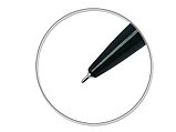 Ручка шариковая, пластик, черный/серебро, Best Point, фото 4