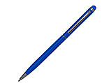 Ручка шариковая, СЛИМ СМАРТ, металл, голубой/серебро, фото 2