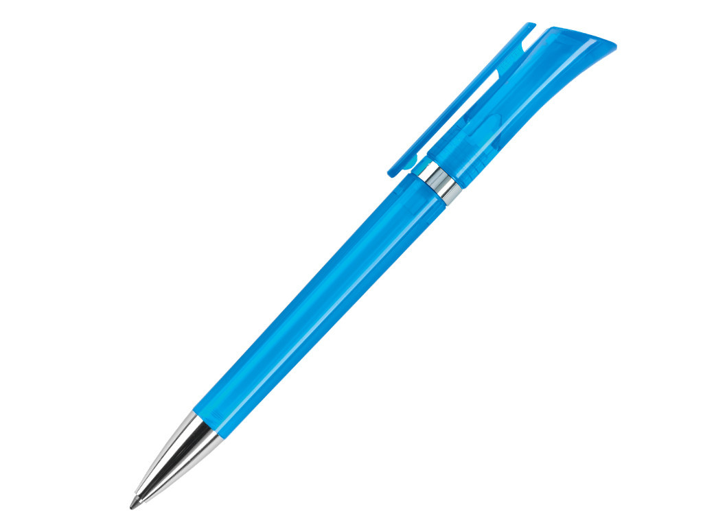 Ручка шариковая, пластик, голубой Galaxy - фото 1 - id-p136666731