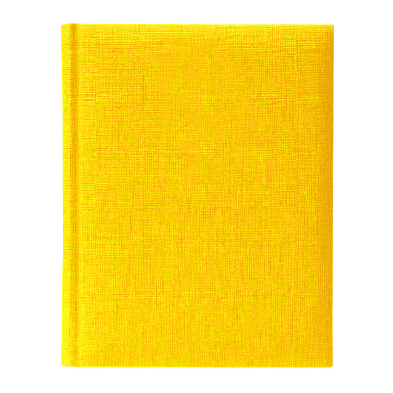 Еженедельник недатированный бел. бум. A4, V99, DELHI, жёлтый
