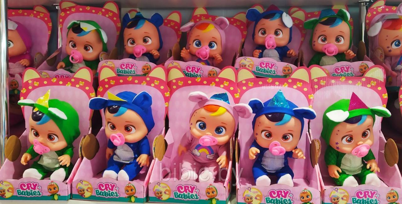 Детские большие куклы пупсы Cry Baby с соской, бутылкой, плачут, интерактивная кукла пупс для девочек, фото 1