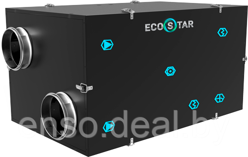 Приточно-вытяжные установки EcoStar - фото 1 - id-p136684933