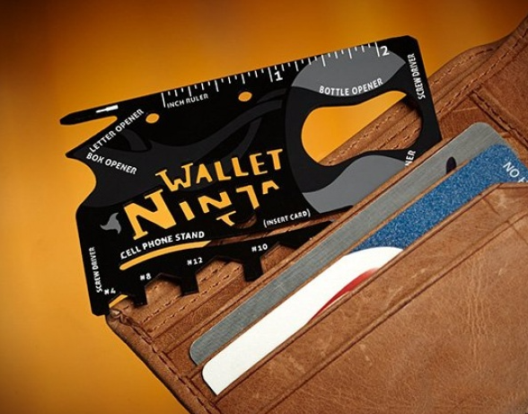 Мультитул wallet ninja 18 в 1 - фото 6 - id-p136684084