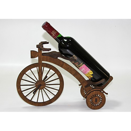 Подставка под бутылку вина велосипед