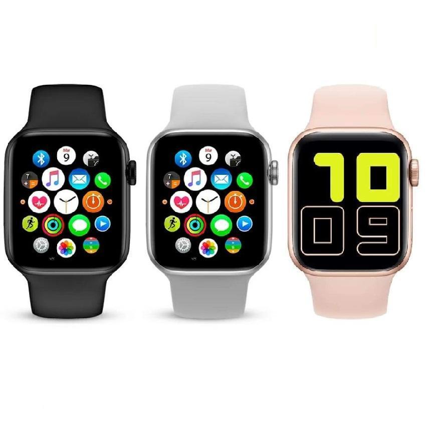 Умные часы Smart Watch T500 (белый, черный, розовый)