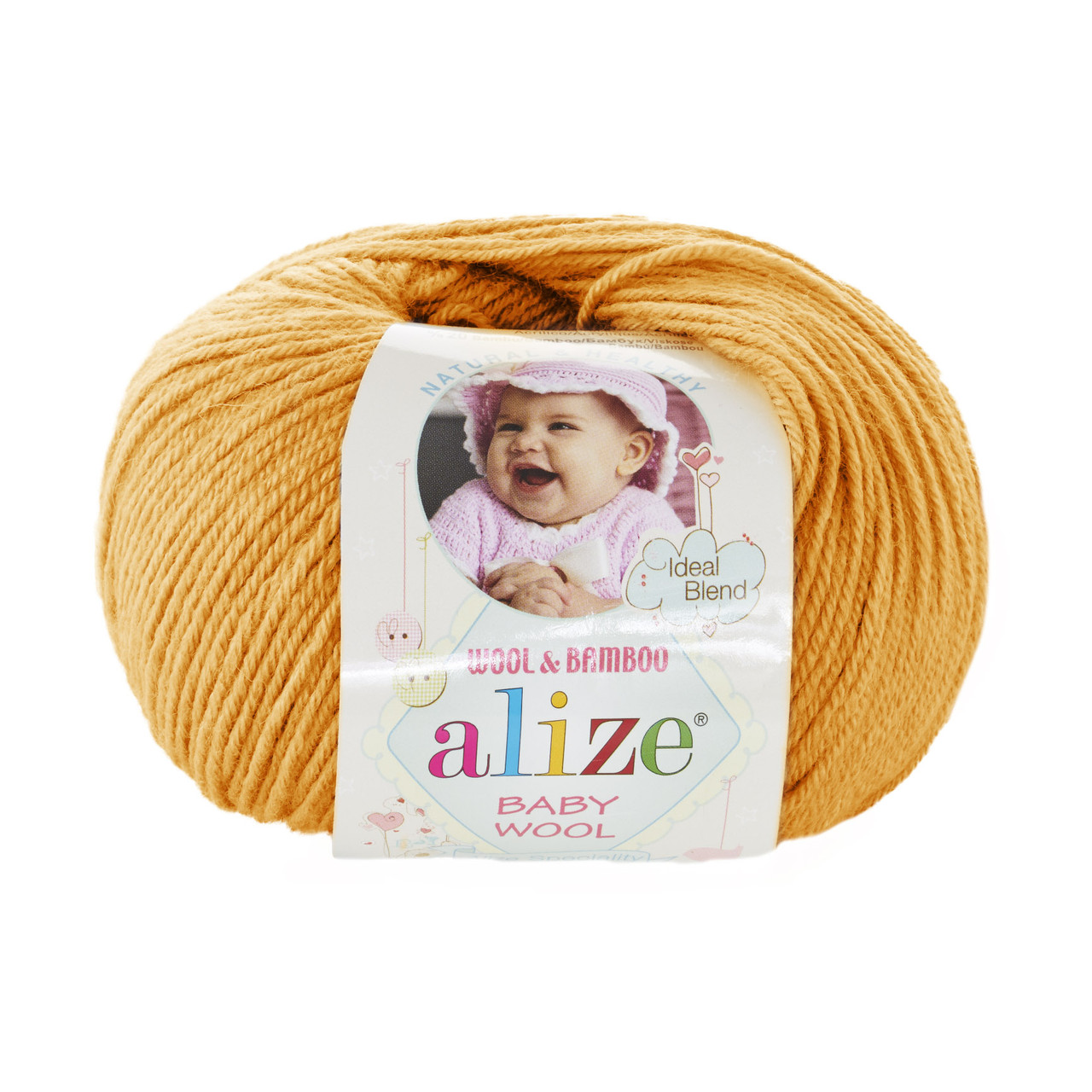 Baby Wool (Беби Вул) 14 оранжевый - фото 1 - id-p136701735