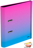 Папка-регистратор Berlingo Radiance 50 мм., PVC, ламинированная, розовый/голубой градиент