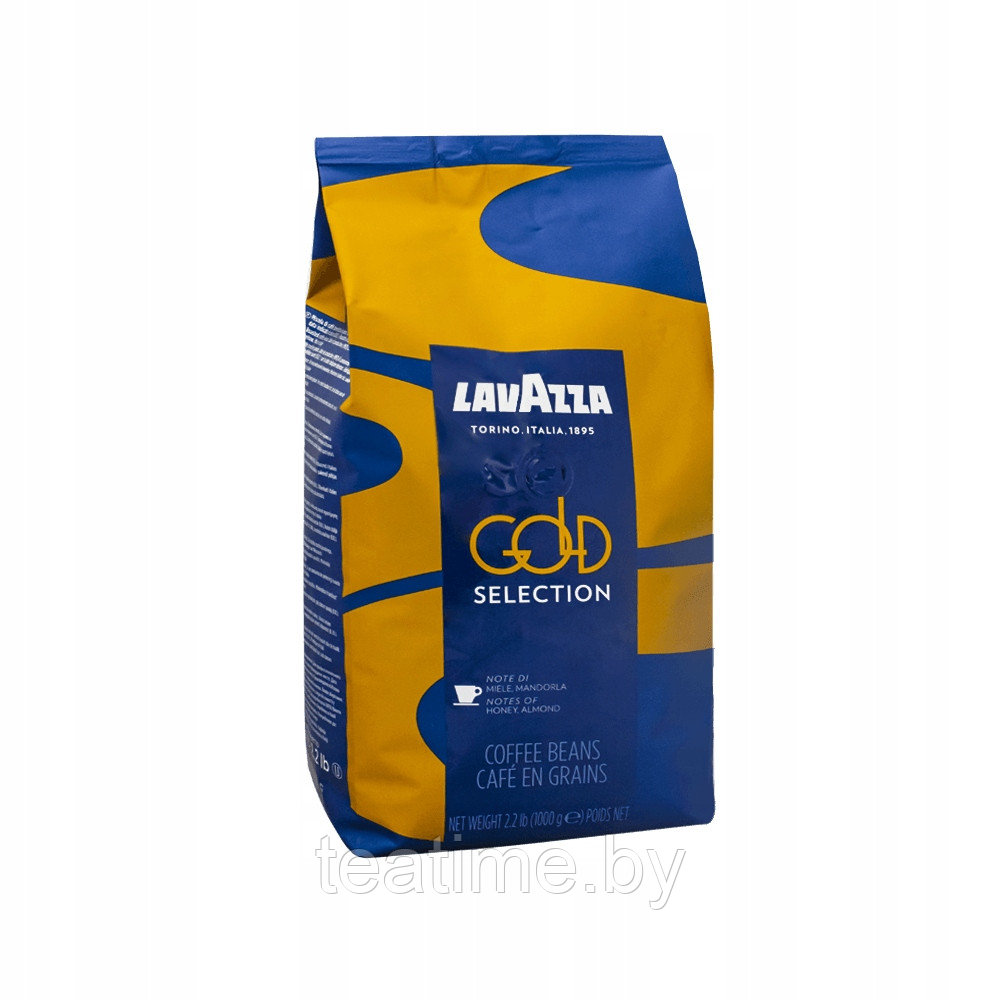 Кофе зерновой Lavazza GOLD Selection 1кг   70% Арабика; 30% Робуста