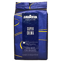 Кофе зерновой Lavazza SUPER Crema 1кг 60% Арабика; 40% Робуста