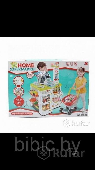 Магазин игрушка супермаркет с тележкой - фото 4 - id-p136701758