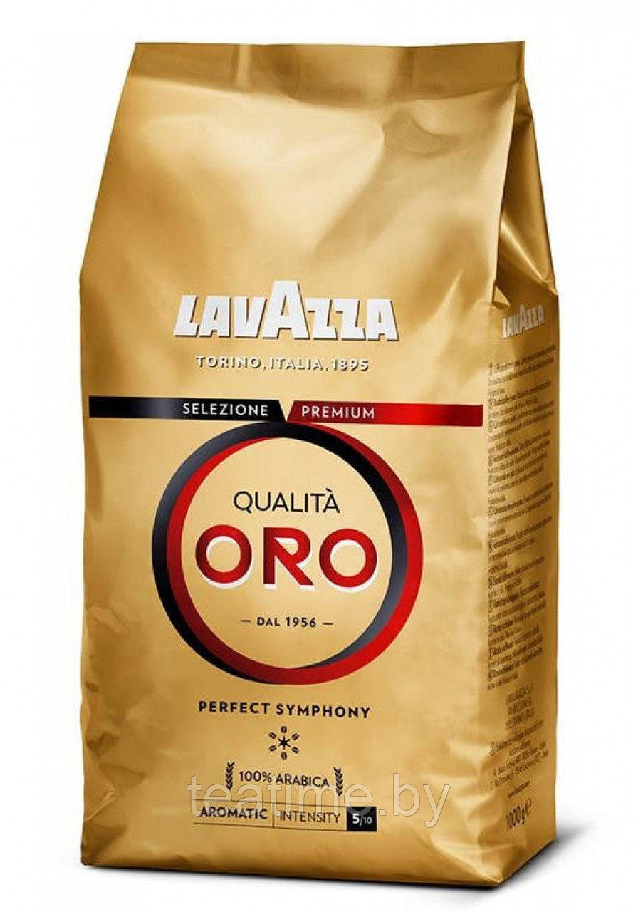 Кофе LAVAZZA "Qualita ORO" 1000г зерно 100% Арабика - фото 1 - id-p136717736