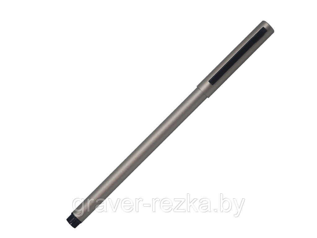 Ручка роллер, металл, серебро/черный