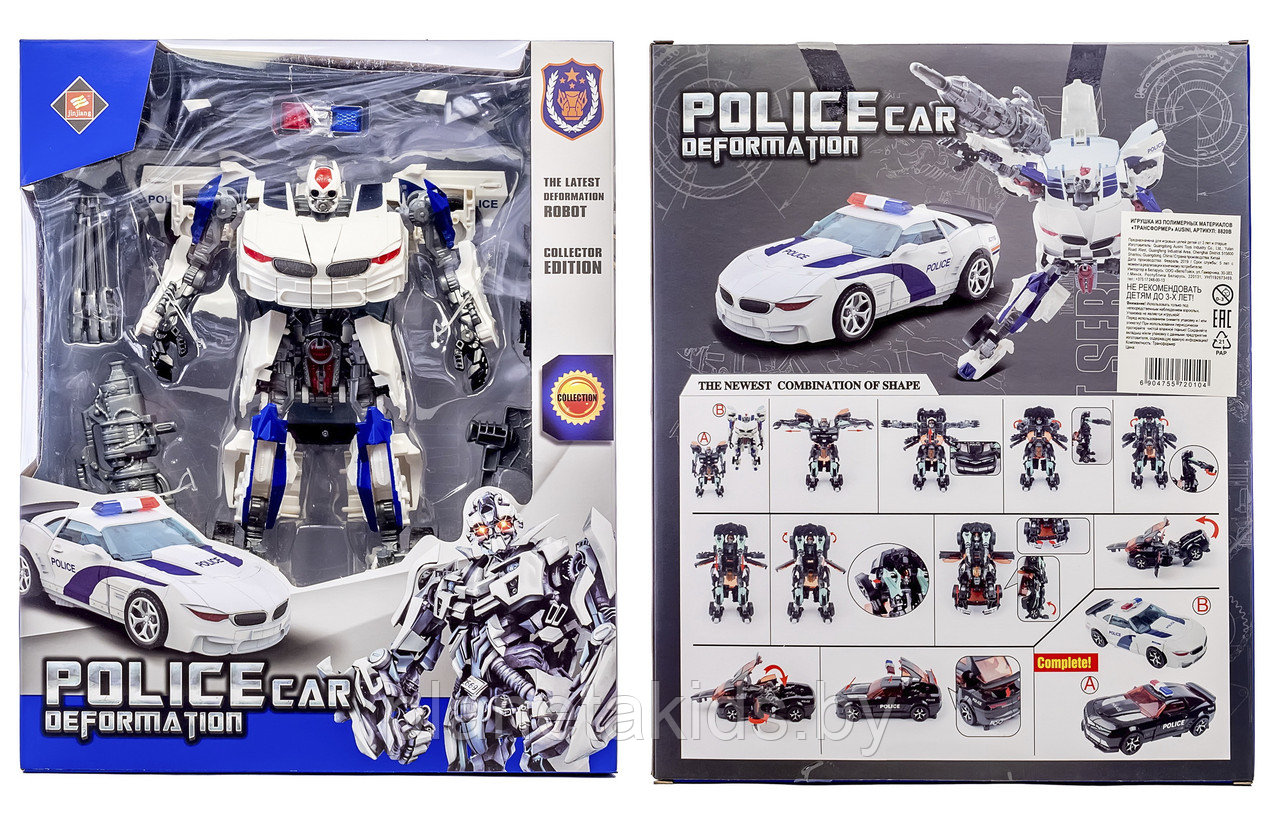 Робот Трансформер - полицейская машина, арт. 8820B