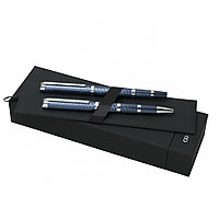 Набор Cerruti: шариковая ручка и ручка-роллер Hoover Blue