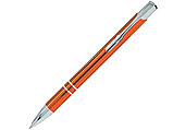 Ручка шариковая, COSMO, металл, оранжевый/серебро, фото 3