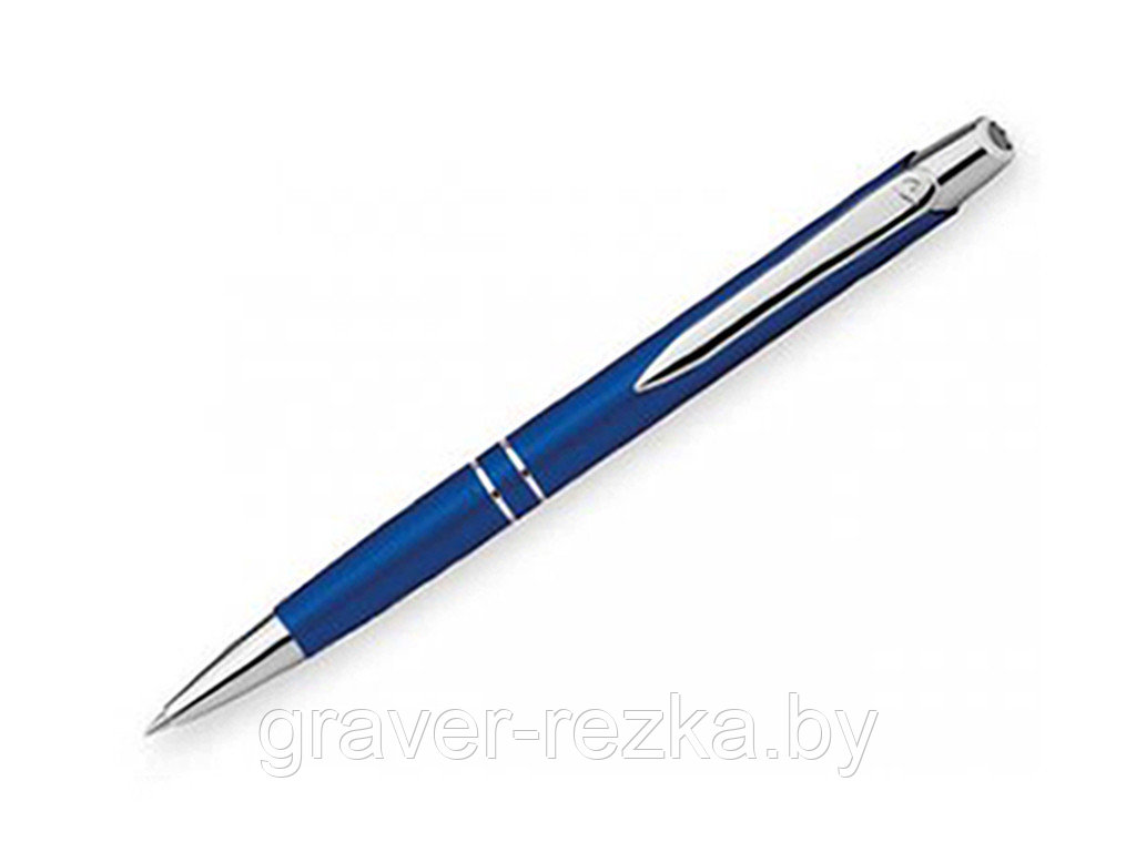 Ручка шариковая, металл, Marietta, синий/серебро