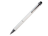 Ручка шариковая, металл, SHORTY с функцией ТАЧПЕН, белый, фото 2