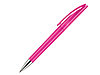 Ручка шариковая, пластик, розовый, прозрачный Evo