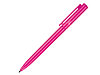 Ручка шариковая, пластик, розовый, прозрачный Paco