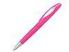 Ручка шариковая, пластик, розовый/белый