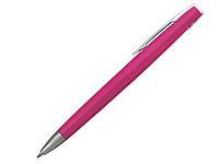 Ручка шариковая, пластик, розовый/серебро, фото 1