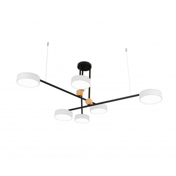 Потолочная светодиодная люстра Kink Light 07647-6,01 Рапис