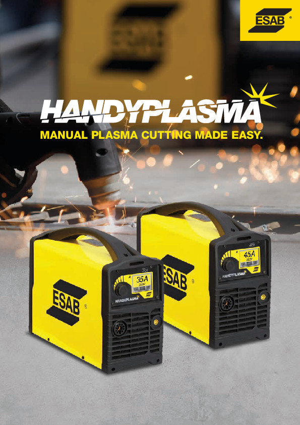 Плазменная резка ESAB HandyPlasma 35i - фото 3 - id-p136730789